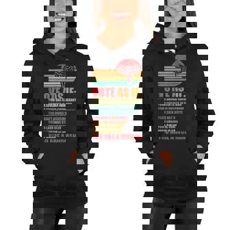 Vote As If Pro Choice Reproductive Rights Women Hoodie - Thegiftio UK