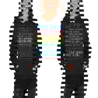 Vote As If Your Life Depends On It Human Rights Women Hoodie - Thegiftio UK