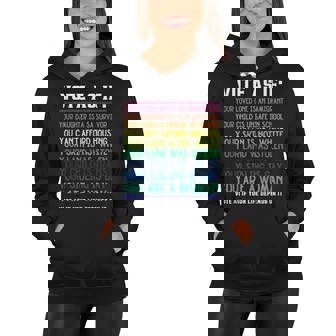 Vote As If Your Life Depends On It Human Rights Women Hoodie - Thegiftio UK