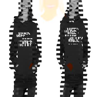 Wheres Hunter President Trump Women Hoodie - Monsterry