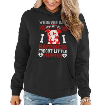 Whoever Said You Cant Buy Happiness Forgot Little Puppies Women Hoodie - Thegiftio UK