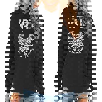 Womens Rights Vote Were Ruthless Human And Women Feminist Women Hoodie Graphic Print Hooded Sweatshirt - Thegiftio UK