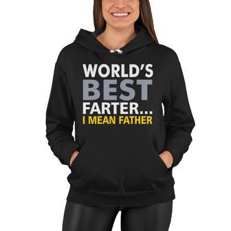 Worlds Best Farter I Mean Father V2 Women Hoodie - Monsterry CA