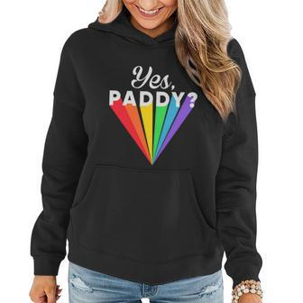 Yes Paddy Rainbow St Pattys Day Daddy Lgbt Gay Pride Month 2022 Graphic Design Printed Casual Daily Basic Women Hoodie - Thegiftio UK