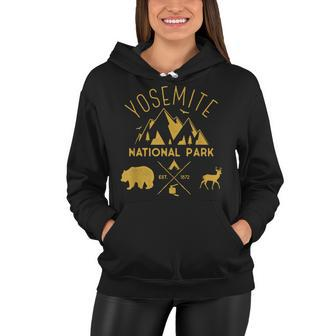 Yosemite National Park California Souvenir Gift Women Hoodie - Seseable