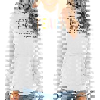 Back To School Teach Love Inspire Teachers & Students Women Hoodie - Thegiftio