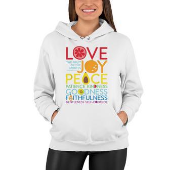 Fruit Of The Spirit Galatians Women Hoodie - Monsterry DE