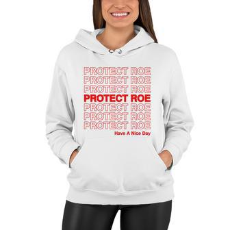 Protect Roe V Wade Pro Choice Feminist Reproductive Rights Design Tshirt Women Hoodie - Monsterry UK