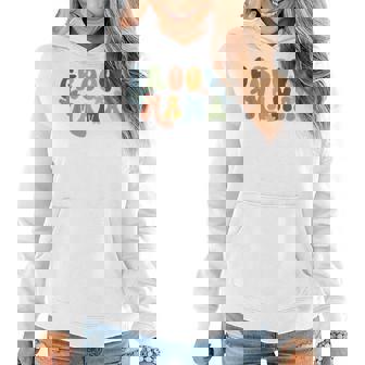 Retro Groovy Mama Matching Family 1St Birthday Party V2 Women Hoodie - Thegiftio