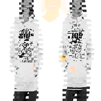 Thick Thighs And Spooky Vibes Trick Or Treat Halloween V2 Women Hoodie | Seseable CA