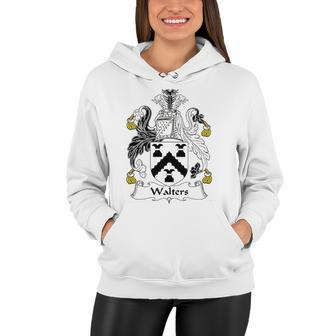 Walters Coat Of Arms &8211 Family Crest Women Hoodie | Mazezy