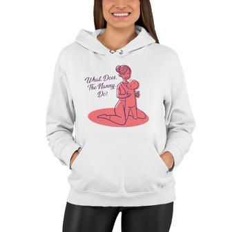 What Does The Nanny Do Christine Brown Women Hoodie | Mazezy