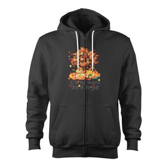 Its The Most Wonderful Time Of The Year Fall Zip Up Hoodie