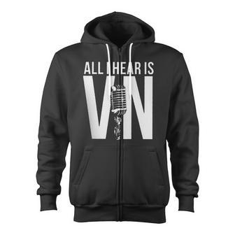 All I Hear Is Vin Scully Thank You For The Memories Zip Up Hoodie - Thegiftio UK