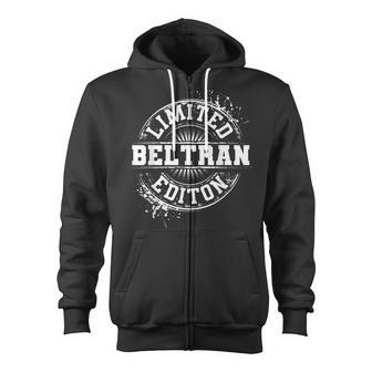 Beltran Funny Surname Family Tree Birthday Reunion Gift Idea Zip Up Hoodie - Seseable