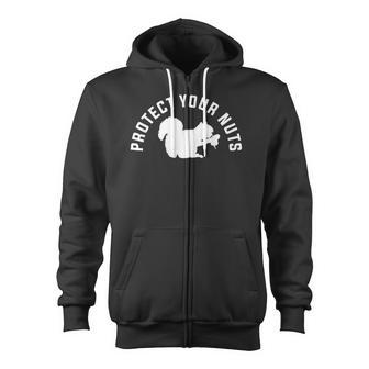 Protect Your Nuts For A Baseball Player V3 Zip Up Hoodie - Thegiftio UK