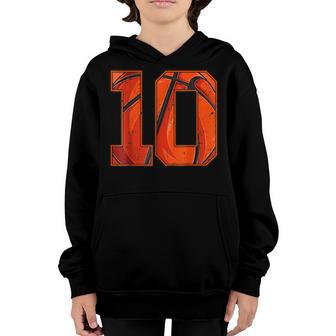 10 Years Old 10Th Birthday Basketball Gift For Boys Party V5 Youth Hoodie - Thegiftio UK