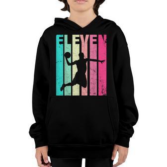 11 Years Old 11Th Birthday Basketball Gift For Boys Party Youth Hoodie - Thegiftio UK