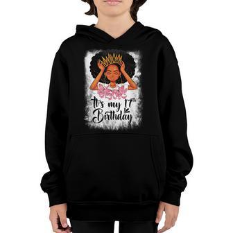 17 Year Old Gift Women Girls Nager Its My 17Th Birthday Youth Hoodie - Thegiftio UK