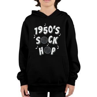 1950S Sock Hop School Dance Dance Of The Decades Youth Hoodie - Thegiftio UK
