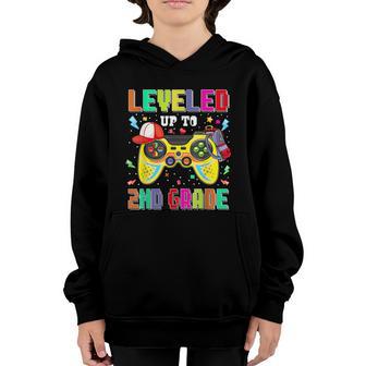 2Nd Grade Gamer First Day Second Grade Boys Back To School Graphic Design Printed Casual Daily Basic Youth Hoodie - Thegiftio UK