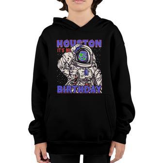 5Th Birthday Boy Space Gift Themed Party For Birthday Astronaut Gift Graphic Design Printed Casual Daily Basic Youth Hoodie - Thegiftio UK