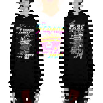 5Th Grade Is My Jam Vintage Boombox Fifth Grade Teachers Youth Hoodie - Thegiftio