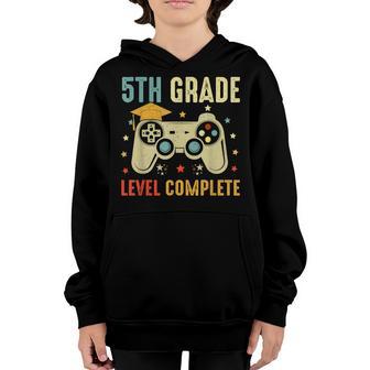 5Th Grade Level Complete Gamer Class Of 2022 Graduation V3 Youth Hoodie - Thegiftio UK
