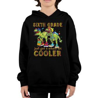 6Th Grade Just Got Cooler Back To School Graphic Design Printed Casual Daily Basic Youth Hoodie - Thegiftio UK