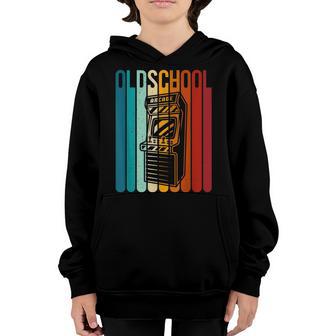 70S 80S 90S Vintage Retro Arcade Video Game Old School Gamer V3 Youth Hoodie - Thegiftio UK