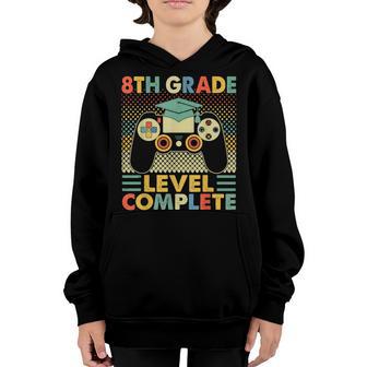 8Th Grade Level Complete Gamer Class Of 2022 Graduation V10 Youth Hoodie - Thegiftio UK