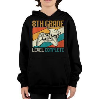 8Th Grade Level Complete Gamer Class Of 2022 Graduation V11 Youth Hoodie - Thegiftio UK