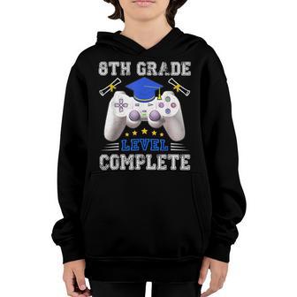 8Th Grade Level Complete Gamer Class Of 2022 Graduation V6 Youth Hoodie - Thegiftio UK