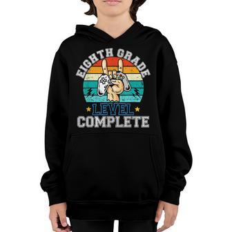 8Th Grade Level Complete Gamer Class Of 2022 Graduation V7 Youth Hoodie - Thegiftio UK