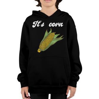 A Big Lump With Knobs Corn Boy Corn Tok - Its Corn Cone Youth Hoodie - Thegiftio UK
