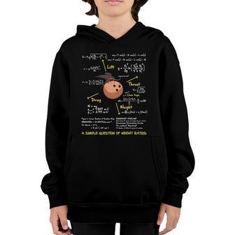 A Simple Question Of Weight Ratios Funny Math Back To School Youth Hoodie - Thegiftio UK