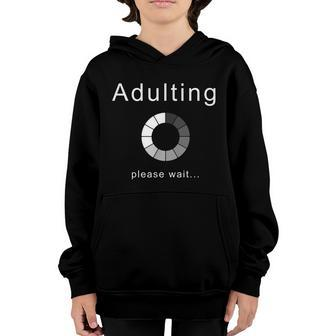 Adult 18Th Birthday 18 Years Old Girls Boys Funny Graphic Design Printed Casual Daily Basic Youth Hoodie