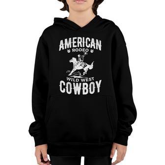 American Rodeo Wild West Cowboy Western Howdy Cute Gift Graphic Design Printed Casual Daily Basic Youth Hoodie - Thegiftio UK
