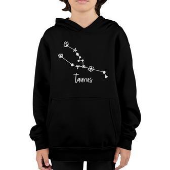 April May Birthday Cute Floral Zodiac Sign Taurus For Girls Pullover Graphic Design Printed Casual Daily Basic Youth Hoodie - Thegiftio UK