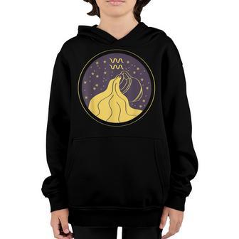 Aquarius Back To School Zodiac Horoscope Astrology V2 Youth Hoodie - Thegiftio UK
