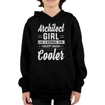 Architect Girl Architecture Lover Funny Architect Gift Graphic Design Printed Casual Daily Basic Youth Hoodie - Thegiftio UK