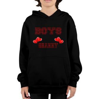 Are These Boys Who Kinda Stole My Heart They Call Me Granny Cool Gift Youth Hoodie - Thegiftio UK