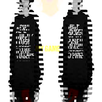 Are We Done Yet I Paused My Game To Be Here Gamer Gaming Youth Hoodie - Thegiftio