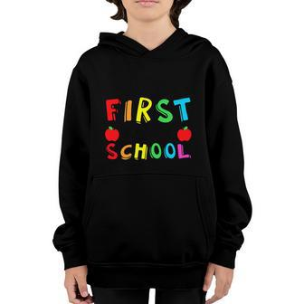 Back To School Happy First Day Of School Teacher Graphic Design Printed Casual Daily Basic Youth Hoodie