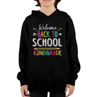 Back To School Tshirtwelcome Back To School 2Nd Grade Graphic Design Printed Casual Daily Basic Youth Hoodie - Thegiftio UK
