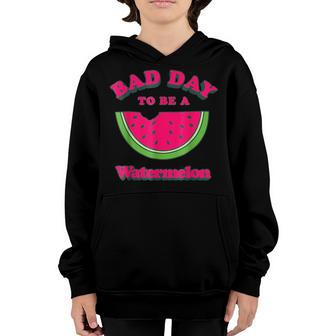 Bad Day To Be A Watermelon Youth Hoodie - Thegiftio UK