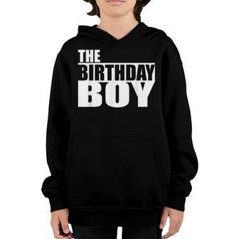 Birthday Dude Boy Graphic Novelty Youth Hoodie - Thegiftio UK
