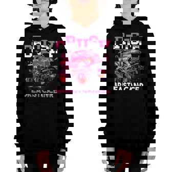 Boys Breast Cancer Awareness For Boys Kids Toddlers V3 Youth Hoodie - Thegiftio UK