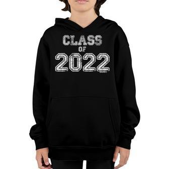 Class Of 2022 | Senior 2022 Graduation Vintage School Spirit Youth Hoodie - Thegiftio UK