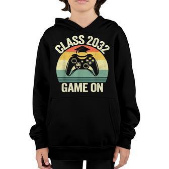 Class Of 2032 Game On Gamer 2022 2Nd Grade Grow With Me Grad Youth Hoodie - Thegiftio UK